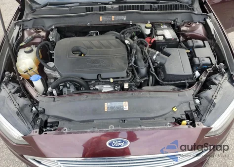 2018 Ford Fusion Se из США, поврежденный, VIN 3FA6P0HD3JR210094